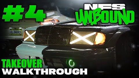 Need for Speed™ Unbound | Walkthrough Part #4 - TAKEOVER [1080p 60FPS]