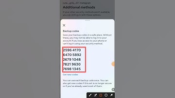 Instagram par backup code kese pata karen| how to get backup code on instagram🥺 #instagram #bacucode
