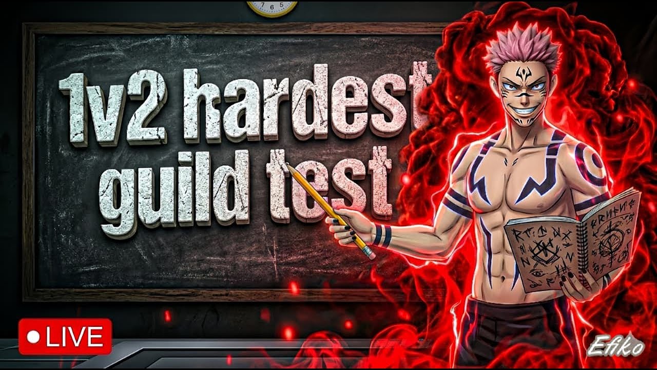 FF LIVE GUILD TEST |  with PC