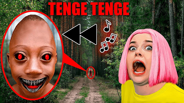 DON'T TURN ON THE SONG TENGE TENGE ON THE CONTRARY in THE FOREST!
