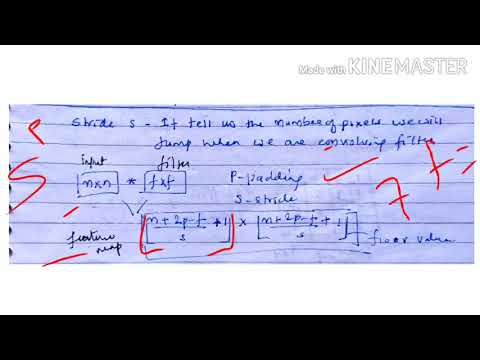 Use of Padding and ReLu  activation function in CNN - lecture 54/ machine learning