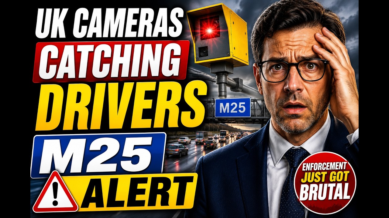 UK Cameras Are Catching Drivers Without Warning — M25 Enforcement Just Got Brutal