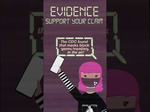 Claim Evidence Warrant Quick Thinking 