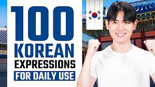 Korean for Beginners | 100 Korean Expressions You Must Know