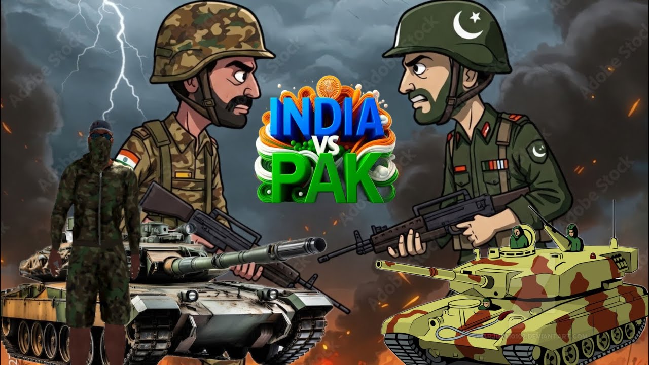 India Vs Pakistan Attcak Indian Bike Driving 3D Game Story 🤯 