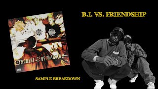 B.I. Vs. Friendship by Gang Starr - Sample Breakdown