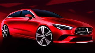 2020 Mercedes Cla Shooting Brake Unveiling At Geneva Motor Show