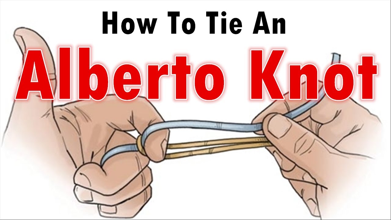 How To Tie A Fishing Knot/ How To Tie An Alberto Knot/Fluoro To