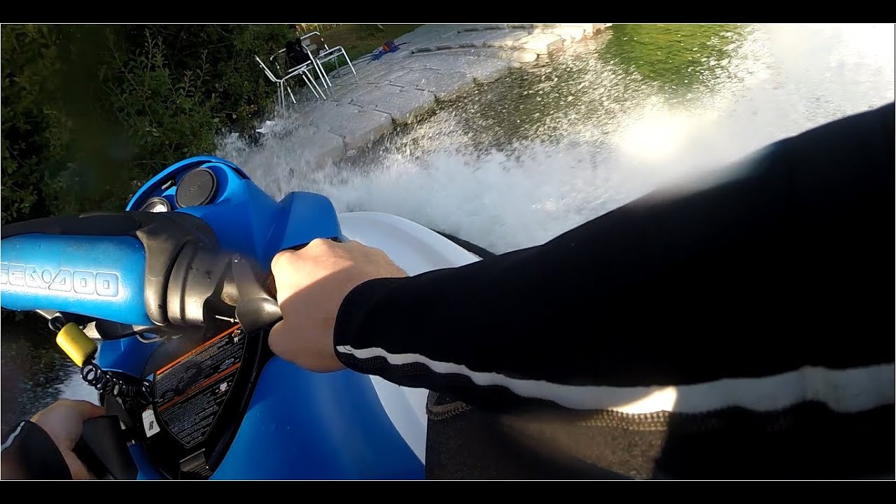 Seadoo Jetski crash with the GoPro YouTube