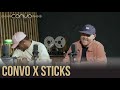 CONVO X STICKS over ONRUST, ASR RECLAMES, ZIGGO DOME, etc.