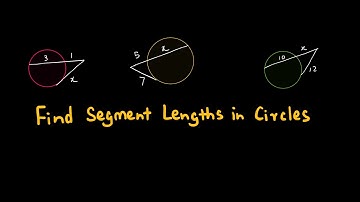 Geometry 10.6 How to Find Segment Lengths in Circles? Segments of Secants and Tangents Theorem
