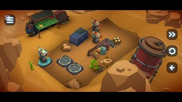 Tiny Robots: Portal Escape - Arcade Dune Patrol Newbie Level 1 - Level 5 Walkthrough