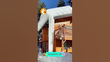 Công việc hàng ngày ở vùng cực lạnh 😅🌬️#shorts