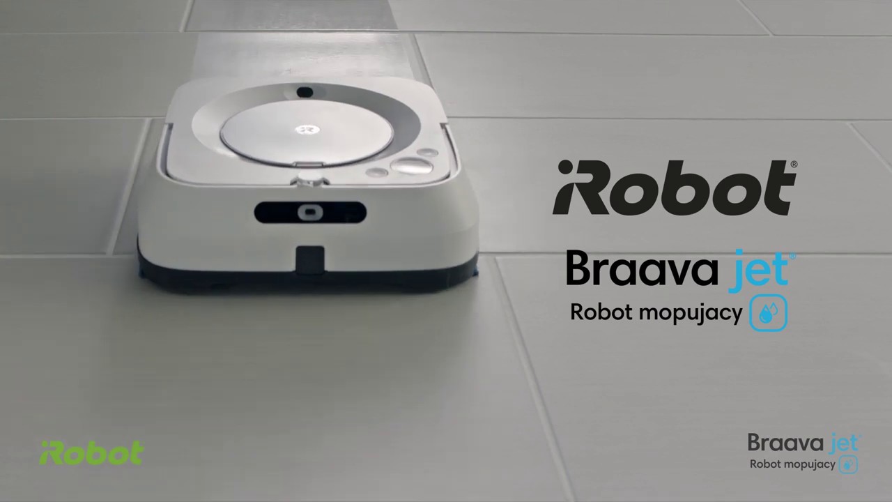 Mopa Robô IROBOT Braava Jet M6 (Autonomia 90 min - Branco)