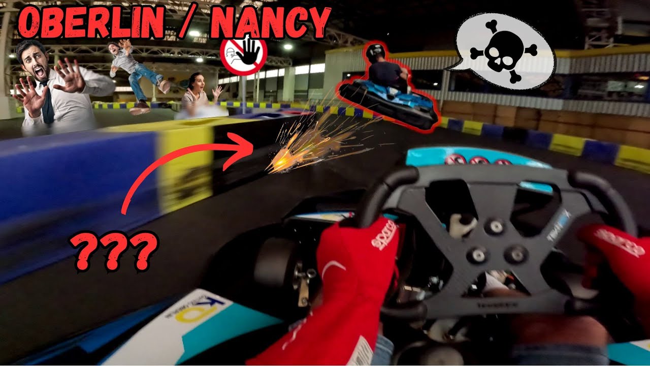 Complètement AUTISTE, Il tente de TRAVERSER LES MURS en pleine course 😱🏎️💥 | +RECORD Karting Nancy