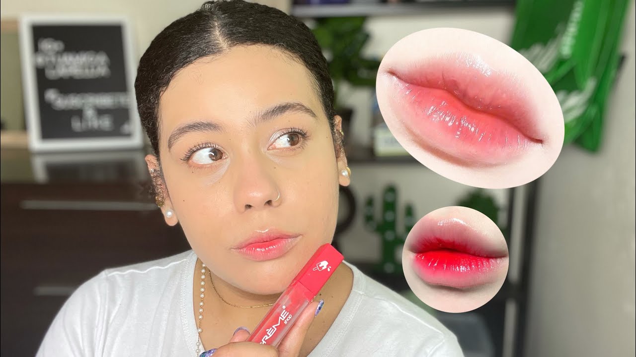 🍑NUEVA TENDENCIA DE LABIOS KAWAII (Labios Coreanos)❤️ |Tutorial de labios @JulissaMontanez