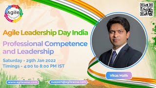 Agile Leadership Day India 2022 - Vikas Malik