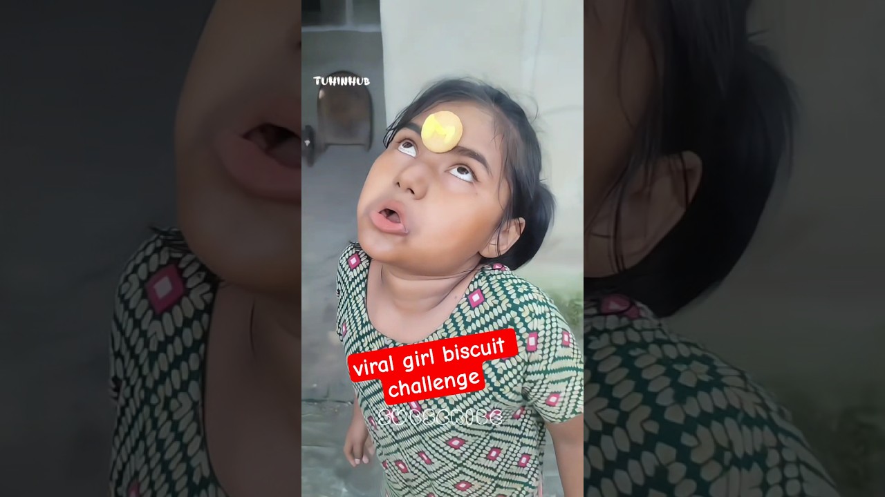 Again Viral Girl 🤩 | Ultimate Epic Biscuit Game Challenge 🍪🤣 | TuhinHub Funny Video 