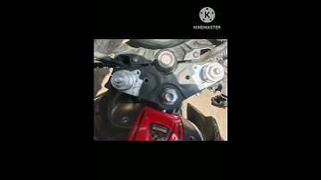 TVS Apache Rtr 2004v Duke handlebar fitting done by Zak auto electricals