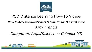 How to Access PowerSchool and Sign Up for First Time