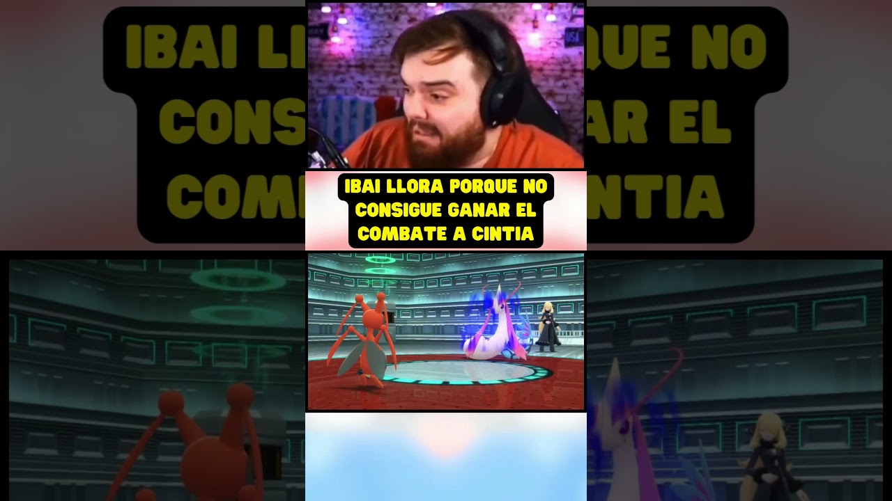 Ibai llora porque no consigue ganar a Cintia 