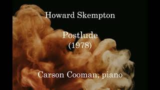Howard Skempton — Postlude (1978) for piano