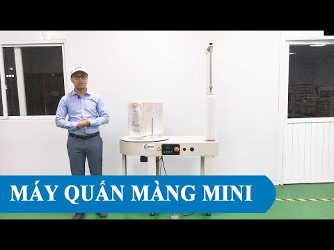 Video Máy quấn màng mini MK800Y - youtube