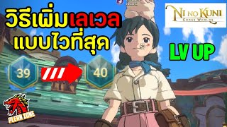 Ni no Kuni: Cross Worlds | วิธีเพิ่มเลเวลตัวละคร แบบไวที่สุด EXP Up Level