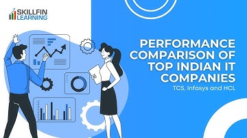 Performance comparison of Top Indian IT Cos. (TCS, Infosys and HCL)