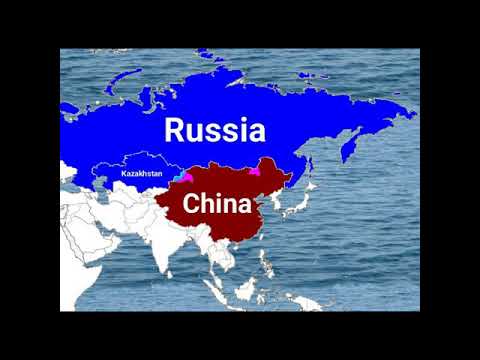 Russia,Mongolia and Kazakhstan
