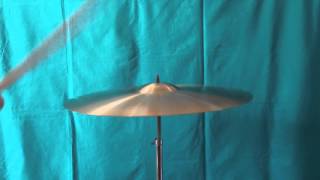 18" Paiste 602 Thin Crash blue logo, from1983, grams 1516, @ Purple Chord