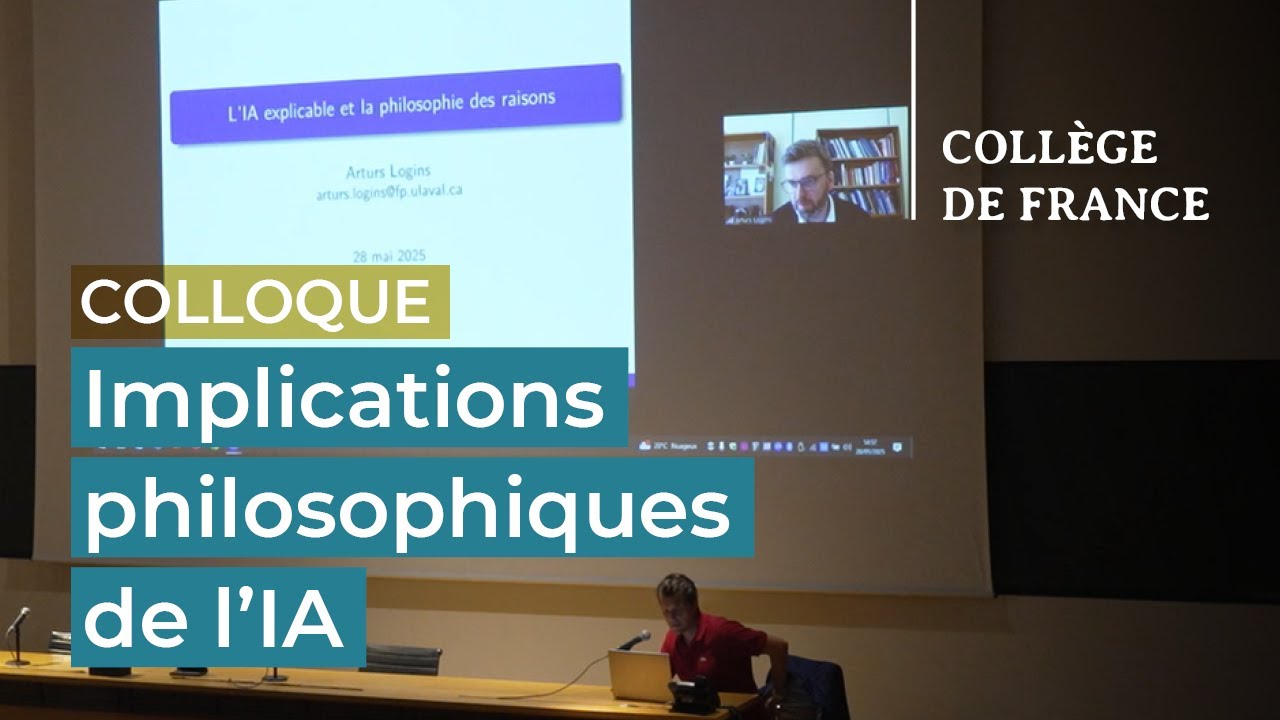 Implications philosophiques de l'IA (12) - Claudine Tiercelin (2024-2025)
