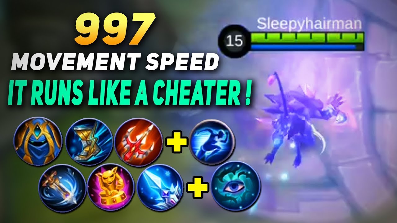 HELCURT MAX 997 MOVEMENT SPEED THE FASTEST HERO IN MOBILE