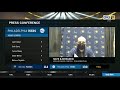 Bjorkgren after loss: 'I thought they (76ers) made the right plays on our double teams'