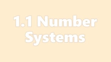 1.1-Number Systems (Part2) - Computer Science 2210 Lecture