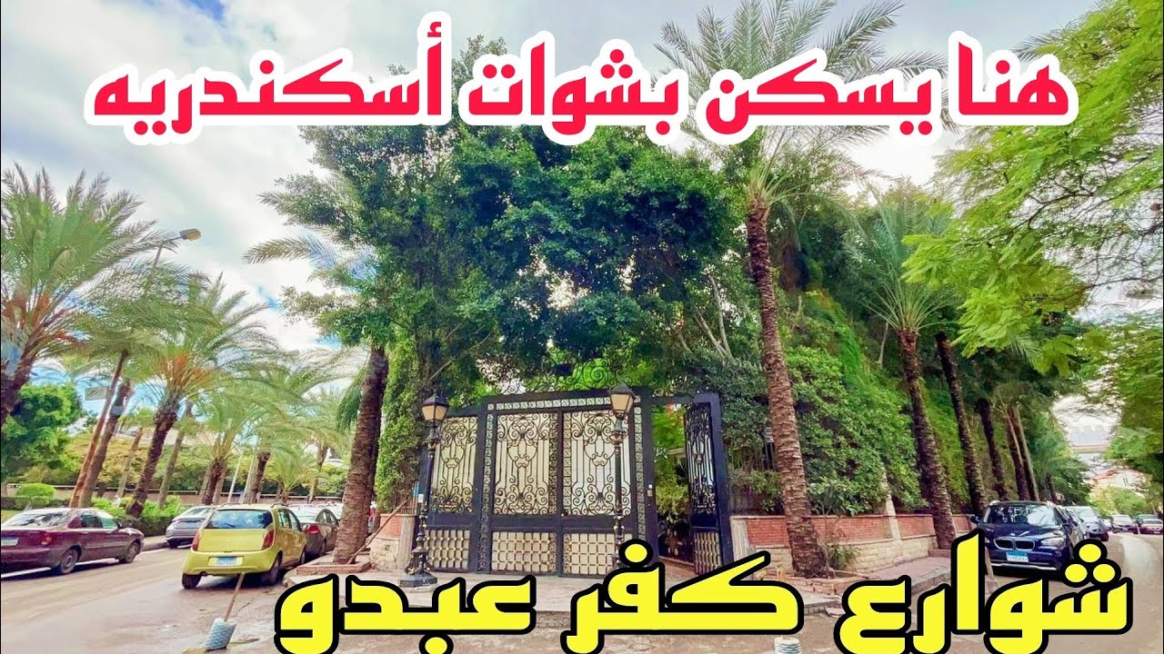 جوله في منطقه كفر عبدو بالاسكندريه🌷🌷🌷 - YouTube