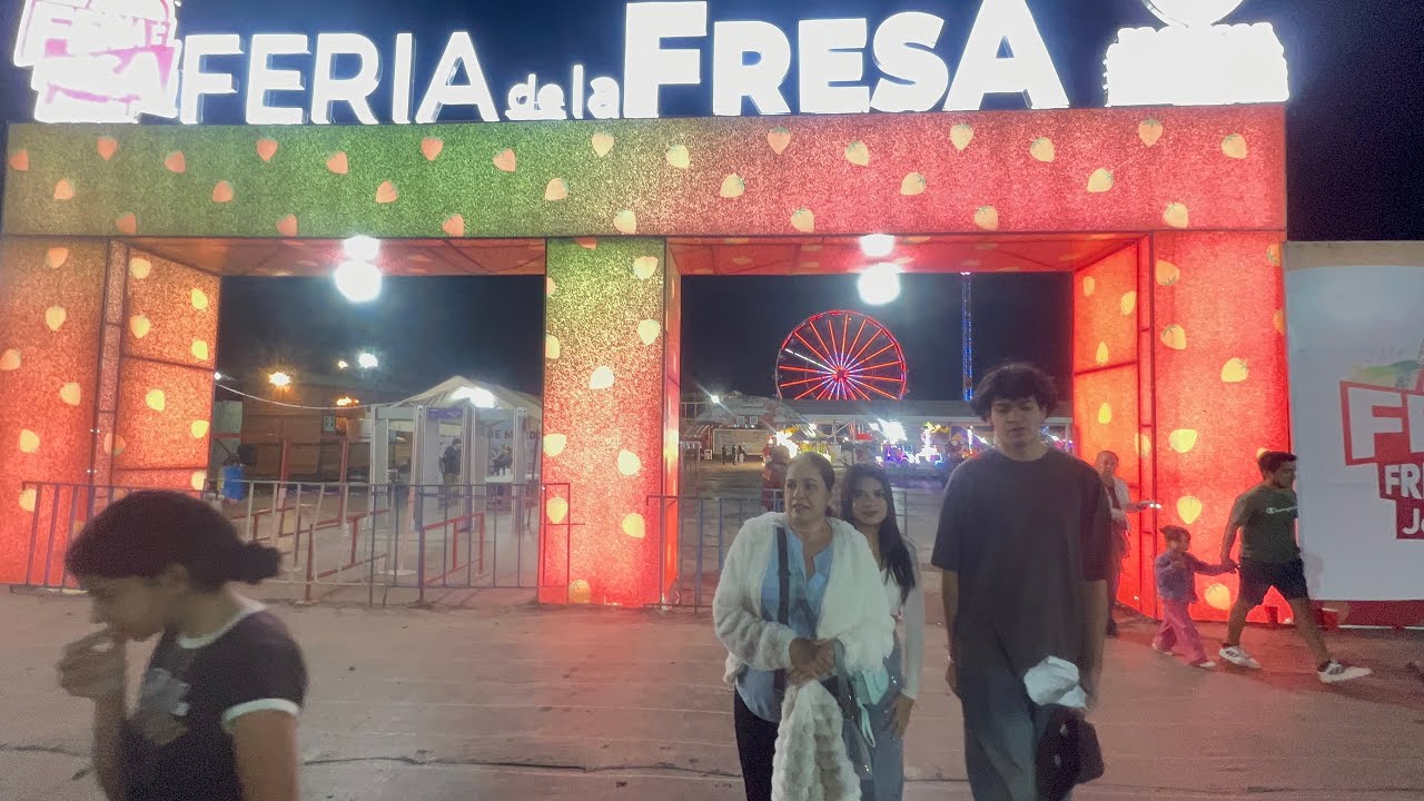 Feria De La Fresa 7 de marzo de 2026 Jacona Michoacan