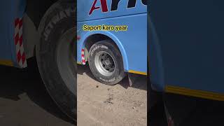 Bus tubeless tyre chenj #KGN Tyre service# #like #subscribe #viral