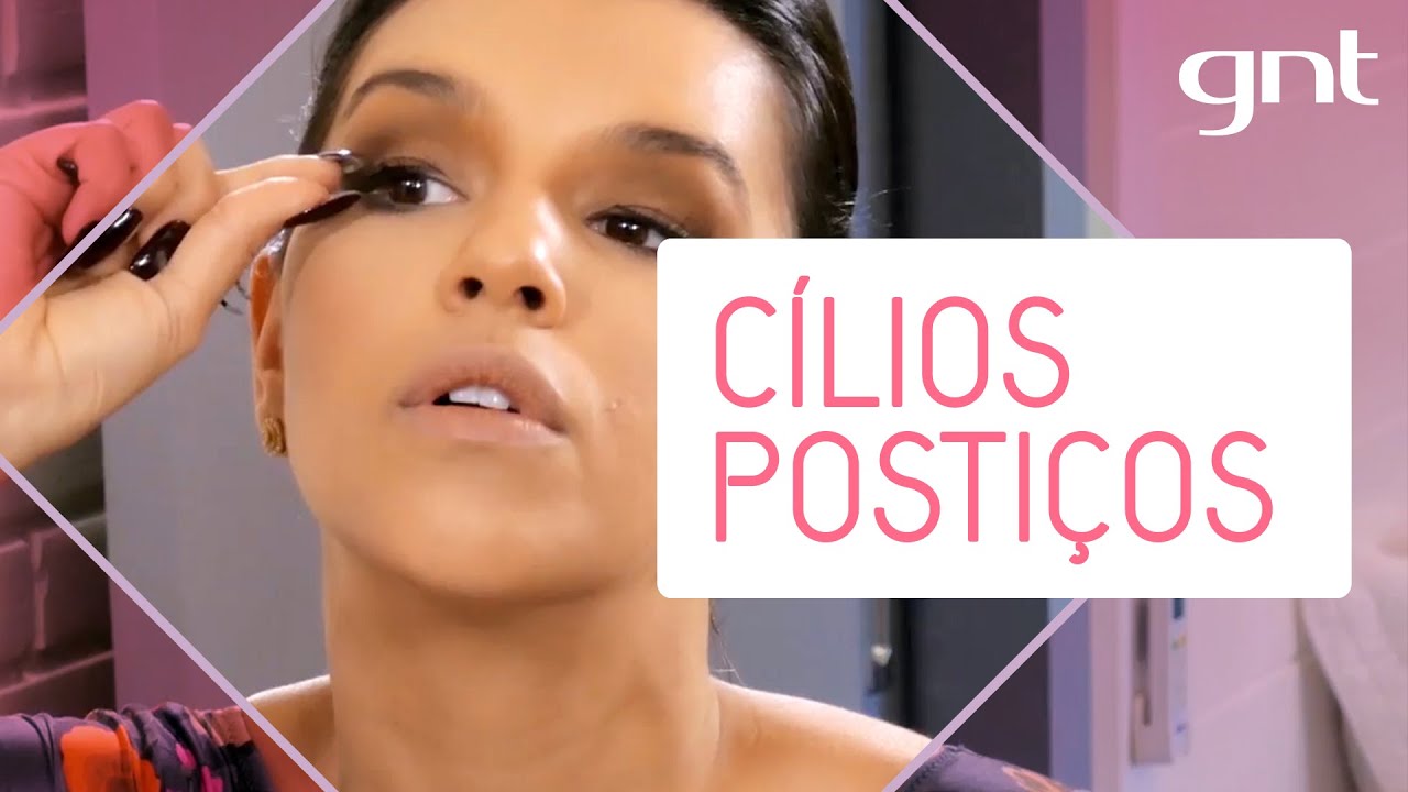 Como combinar cílios postiços com batom vermelho | Se Arrume Comigo | Beleza | Mariana Rios