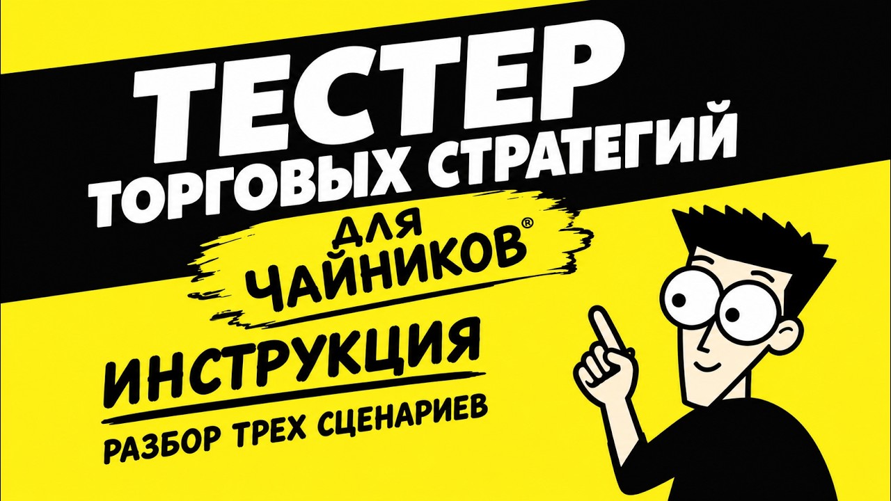 Тестер торговых стратегий. Инструкция. Три сценария тестирования.