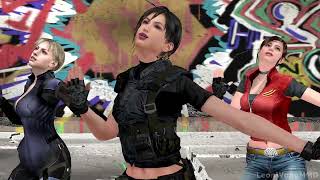 [MMD] BLACKPINK BOOMBAYAH - Ada Wong, Jill Valentine, Claire Redfield kpop dance Resident Evil