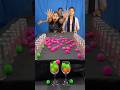Amazing ball roll funny family challenge ✅ #shorts #games