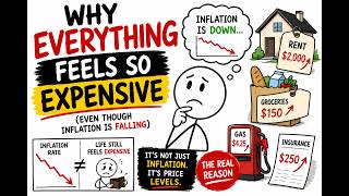 Why Everything Feels So Expensive. #economics  #inflation   #finance  #investing  #personalfinance