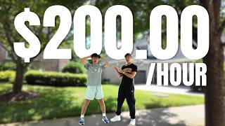 teaching a beginner to make his first sale door-to-door