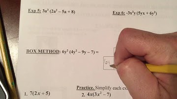 Kevin - distribute using the Box Method