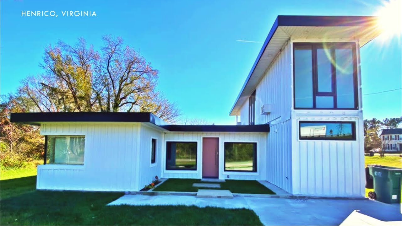 Raynore Shipping Container Home in Henrico, Virginia, USA YouTube
