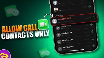How to Allow FaceTime Calls from Contacts Only on iPhone | Enhance Privacy Settings
