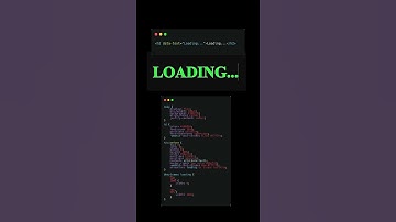 Simple Loading Animation in CSS