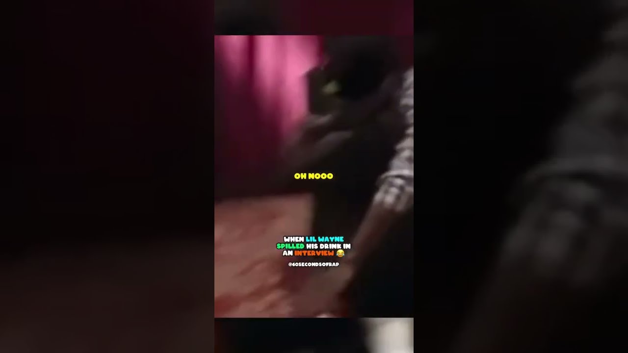 When Lil Wayne Spilled His Drink