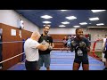 On a testé la boxe dans notre préparation hivernale !